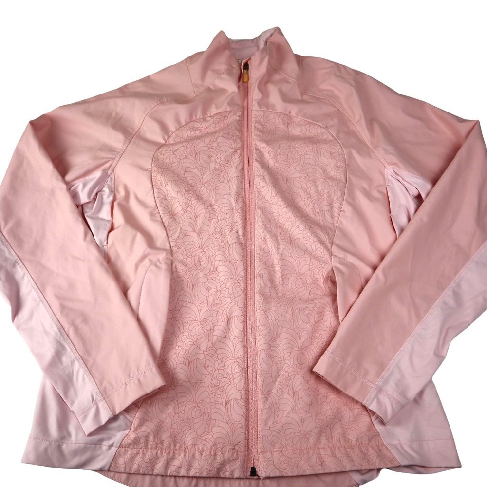 Lululemon Wet .Dry .Warm Jacket pink